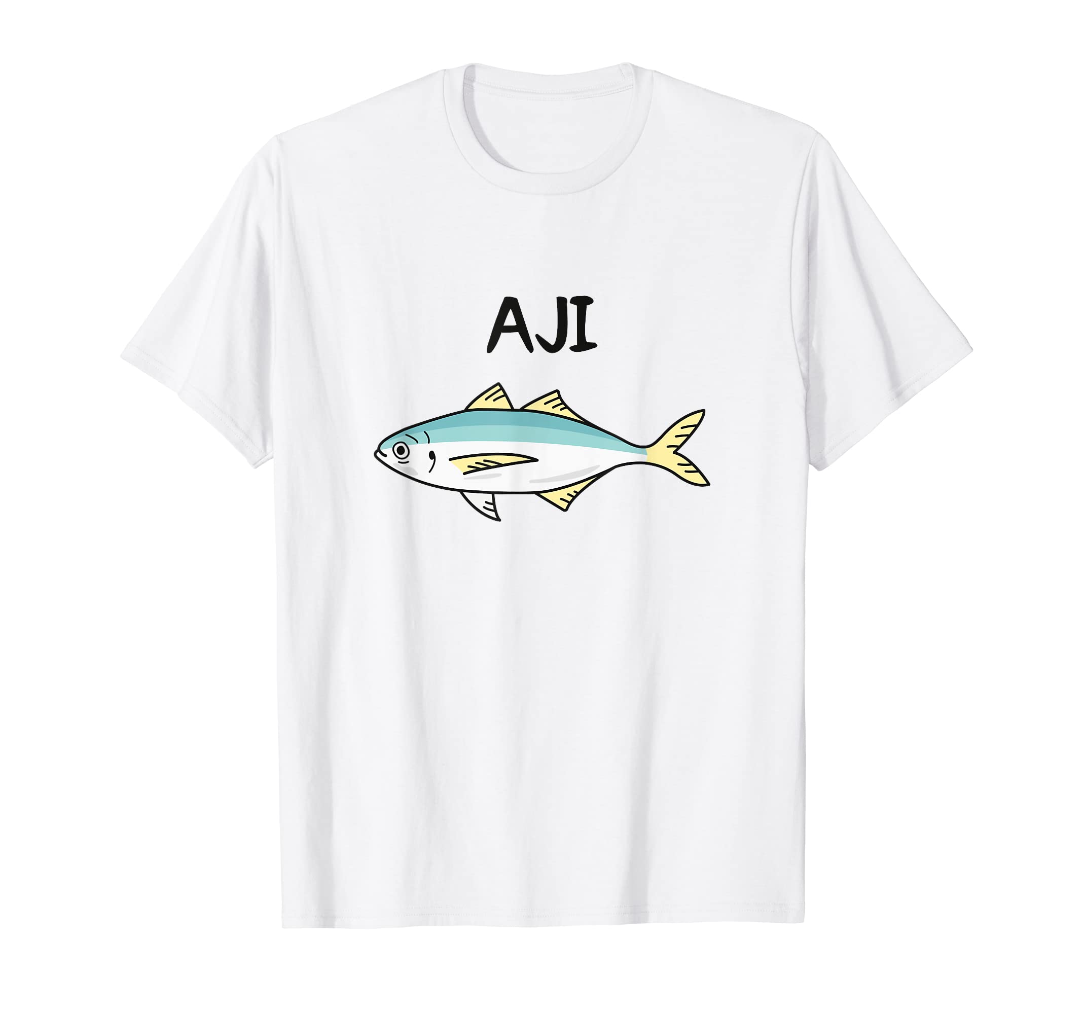 AJI Horse Mackerel Wish Любитель рыбалки Любитель рыбы Морская рыбалка Хобби Интересные суши Тема Хобби Рыбалка Лодка Рыбалка Футболка